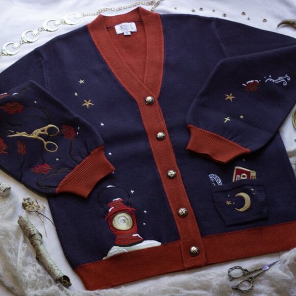 Knock Thrice Over the Garden Wall Big Brother Cardigan - Picture 1 of 8
